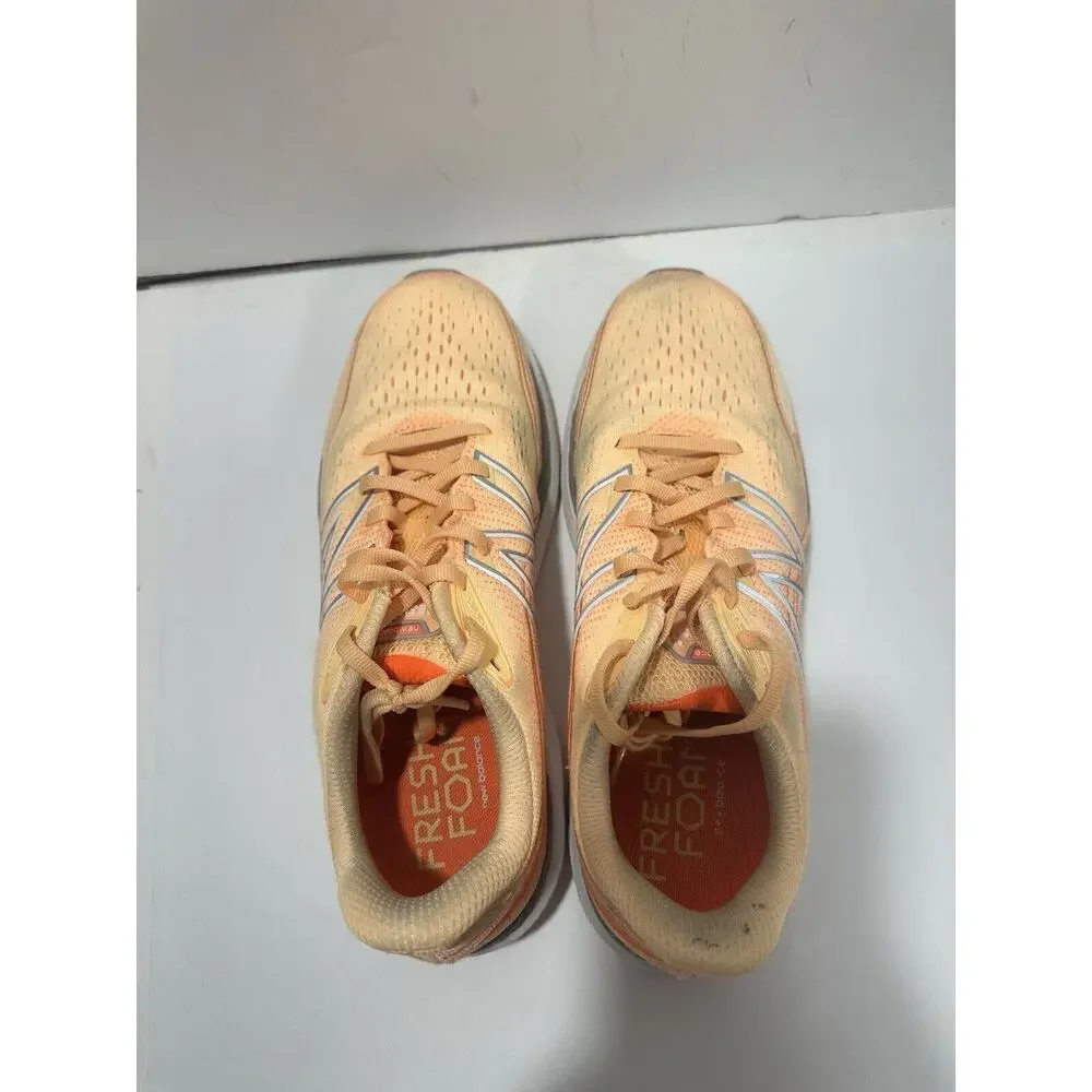 New Balance Fresh Foam 860v12 Womens 10 Shoes Road‎ Running Trainer Orange White